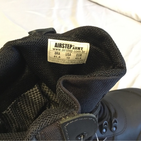 Airstep army boots black - Picture 3 of 5